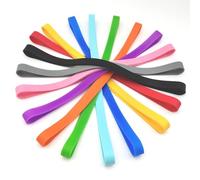 SYEYCW 20 Pcs Large Silicone Elastic Bands, Thick Elastic Bands, Colorful Rubber Bands, Elastic Rubber Wrapping Bands, for Office Supply, File Folders, Books, Art, School, Home, Cooking, Wrapping