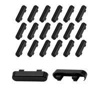 SYEYCW 20 Pcs Weep Vent Cover, Replacement Drainage Caps, Weep Plastic Window Sill Covers, for Double Glazing Caps, DIY Home Maintenance Use