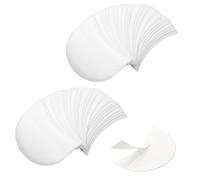 SYEYCW 200 Pcs Eyeshadow Shield Protector, Eyelash Pads, Lint Free Eye Pads, Eye Make Up Shield Protector, Half Moon Shape, for Eyelash Extensions, Eyeliner, Lip and Tinting Makeup