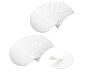 SYEYCW 200 Pcs Eyeshadow Shield Protector, Eyelash Pads, Lint Free Eye Pads, Eye Make Up Shield Protector, Half Moon Shape, for Eyelash Extensions, Eyeliner, Lip and Tinting Makeup
