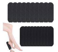 SYEYCW 50 Pcs Pedicure File Refill Pads, 100+180 Grit Replacement Pads, Professional Stainless Steel Foot File Refills, Self-Adhesive Reusable Foot Rasp, for Removing Callus Dead Skin, Pedicure Salon
