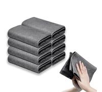 SYEYCW 8 Pcs Mini Size Glass Cleaning Cloth, 20cm x 25cm, Reusable Window Cleaning Cloths, Soft Premium Streak Free Washable Rags, for Dust, Cars, Windows, Glass, Bathroom, Kitchen