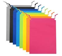 SYEYCW 8 Pcs Shoe Bags, Small Drawstring Bag, Portable Cloth Pouch, Travel Storage Bag, Multifunctional Shoe Storage Bags for Men and Women Travel Accessories, for Toy Shoes Boots High Heel Socks