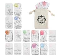 SYF-UN 16Pcs Funny Affirmation Card Gift, Sweary Affirmation Cards, Positivity Affirmation Cards, My Little Bag of Sweary Affirmation Cards, Self Encouragement Confirmation Card