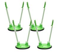 SYF-UN 4 Pack Baggy Rack Holder for Food Prep Bag Stand Holders,Baggie Holders for Meal Prep,Freezer Bag Holder Stand,Reusable Sandwich Bag Racks Food Storage Holder for Plastic Bags