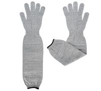 SYF-UN Guard Gloves Gardening, Level 5 Cut Resistant Gloves With Long Arm Sleeves, Long Gardening Gloves for Work Kitchen Heavy Duty (55cm)