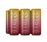 SYFA FLARE Chilli Zest 12-pack, Caffeine Free, Natural Nootropic Drink, Mood Lifting, Social Confidence Booster, 250ml per bottle.