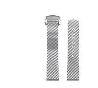 SYFCSEW Milan Stainless Steel Mesh Watch Chain Compatible With Omega 007 Compatible With Seamaster 300 Observatory 20mm Compatible With Breitling Compatible With IWC Strap Watchband