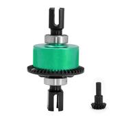 SYFDGDV RC Car Parts Compatible With Arrma 1/7 For Infraction For Limitless V2 Series RC Car Upgrade Parts Steel 42T 15T Differential Active Front Rear Input Gear(Green)