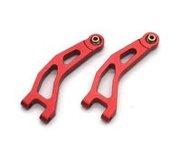 SYFDGDV RC Car Parts Compatible With ARRMA For Granite For Typhon QUAKE For GORGON For Grom 1/16 RC Car Upgrade Parts Metal Front Upper For Swing Arm(Red)