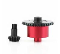 SYFDGDV RC Car Parts Compatible With ARRMA For Kraton For Senton For Rock For Granite 1/10 4x4 RC Car Parts Metal Differential Case 37T Main Gear 13T Input(Red)