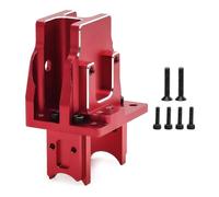 SYFDGDV RC Car Parts Compatible With Arrma For Kraton V6 EXB For Notorious V6 1/8 RC Car Upgrade Parts Metal Center Diff Mount And Cover ARA-2041(Red)