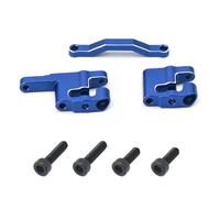 SYFDGDV RC Car Parts Compatible With ARRMA For Mini For Kraton 1/16 RC Car Upgrade Parts Modification Spare Accessories Metal Steering Set(Blue)