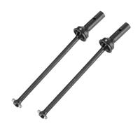 SYFDGDV RC Car Parts Compatible With Arrma For Typhon For Infraction For Limitless 1/8 1/7 RC Car Upgrade Parts Metal Front Drive Shaft CVD 2pcs