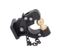 SYFDGDV RC Car Parts Compatible With Axial SCX6 For JLU For Wrangler 1/6 RC Crawler Car Upgrades Parts Rear Bumper Tow Trailer Hook