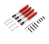 SYFDGDV RC Car Parts Compatible With Axial UTB18 For Capra Trail 1/18 RC For Buggy Car Parts Aluminum Front Rear Built In For Spring Shock Absorber Damper(Red)