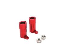 SYFDGDV RC Car Parts Compatible With FMS FCX24M For Camel Cup D90 For Defender First For Range For Rover 1/24 RC Car Upgrade Parts Metal Rear(Red)