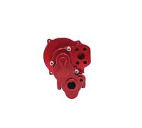 SYFDGDV RC Car Parts Compatible With FMS For Camel Cup D90 D110 For Discovery First Generation For Range For Rover 1/24 RC Car Upgrade Parts Metal Box Casing(Red)