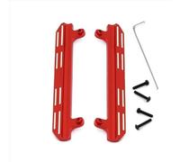 SYFDGDV RC Car Parts Compatible With JIMNY 1/16 RC Car Upgrade Parts Modification Spare Replacement Accessories Aluminum Side Pedal(Red)