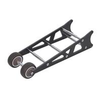 SYFDGDV RC Car Parts Compatible With Traxxas For Slash For Stampede For Rustler 2WD 1/10 RC Car Upgrade Parts Carbon Fiber Pattern Drag Wheelie Bar