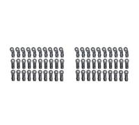 SYFDGDV RC Car Parts Compatible With TRAXXAS For TRX-4 For TRX4 1/10 RC Car Upgrade Parts 60PCS Plastic Rod Ends Link Balls Head Linkage Joint