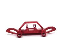 SYFDGDV RC Car Parts Compatible With Wltoys 104001 1/10 Remote Control Model For Buggy Car Upgrade Parts Accessories Metal Front Bumper(Red)