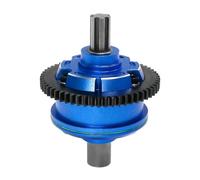 SYFDGDV RC Car Upgrade Parts Compatible With Arrma For Kraton For Outcast 4S 1/10 1/8 Rc Car Upgrade Accessories Parts Metal Center Differential 57T ARA311165(Blue)