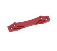 SYFDGDV RC Car Upgrade Parts Compatible With Tamiya For TT02 1/10 RC Car Upgrades Parts Accessories Metal Front Bumper Support Plate(Red)