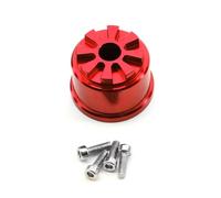 SYFDGDV RC Car Upgrade Parts Compatible With TRAXXAS For Summit 1/10 RC Car Upgrade Modification Replacement Parts Accessories Metal Diff Case 5681(Red)