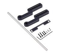 SYFDGDV RC Parts Compatible With TRX4M For Defender For Bronco 1/18 RC Crawler Car Upgrades Modification Accessories Parts Front Bumper(Black)