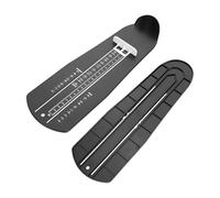 Syfunlv Children's Foot Measure Tool,Foot Measure for Children,Infants Toddlers Gauge Foot Ruler,Accurate Foot Length Measurement,Easy-to-Use UK Size Shoe Measure Tool (Black)