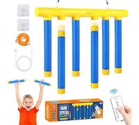 Syfunlv Drop Sticks Game,3 Dropping Speeds Hand Speed Challenge Toy,Catch the Sticks Game Training Toys,Drop It Catch It Win It Reaction Games,Gift for Kids at Christmas Birthday (Yellow, Style 2)