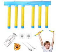 Syfunlv Drop Sticks Game,3 Dropping Speeds Hand Speed Challenge Toy,Catch the Sticks Game Training Toys,Drop It Catch It Win It Reaction Games,Gift for Kids at Christmas Birthday (Blue, Style 2)