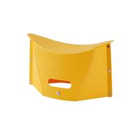 SYFUNLV Folding Stool,Foldable Plane Feet,Portable Airplane Footrests,Folding Stool with Carrying Basket,30,5x31x19cm,Rest to Relax Your Feet Travel Accessories,for Long Flight Essentials (Yellow)