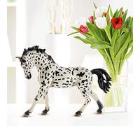 Syfunlv Knapostu Mare, Multicolour, Standard, 5inch Denmark Mare Toy Figure Farm Life horse,for Kids Boys Racing Horse Party Supplies