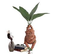 Syfunlv Mandrake Plant Hanging Ornament, Mandrake Figure Root Decorative Sitting Statue, Mandrake Ornament, for Home, Garden, Yard, Lawn Decoration, 5 * 13CM