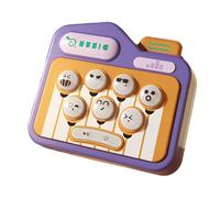 SYFUNLV Quick Push Bubbles Game Console,Musical Instruments Fast Speed Pushing Game,Button Puzzle Pop Light Up Game,Sensory Fidget Toys for Autism,Hand-Eye Coordination Game for Kids (Style 1)