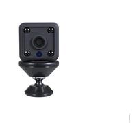 SYFUNLV Small Security Camera, WLAN Surveillance Camera, Indoor Camera, Built-in Battery, Live Transmission Mobile Phone App, Motion Sensor Night Vision, Hotspot Distance 10 Metres