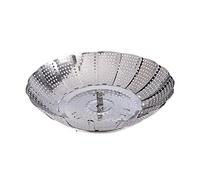 Syfunlv Steamer Basket,Foldable Steam Basket,Stainless Steel Vegetable Steamer Basket,Folding Steamer Insert,Multifunctional Steaming Tray,Fits Various Size Pot and Pressure Cooker (S)