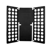 Syfunlv T Shirt Folding Board,Clothes Folder,Laundry Organizer,Durable Plastic Laundry Folding Boards,Easy and Fast for Kid and Adult to Fold Clothes,No Assembly Required (Black)