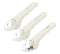 Syglawnd 3PCS Bug Catcher Snappy Spider Catcher for Indoor Use, White, with Magnifying Glass Non Slip Humane Spider Trap