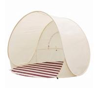 Syglawnd Beach Up Tent, 3-4, Water Resistant, Striped, Popup Beach Tent