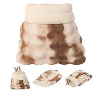 Syglawnd Cat Winter Sleeping Bag, Cat Sleeping Bag, Self Warming Plush Nest, Multi-functional Washable Hideout Cave for Kitten and Small Dog