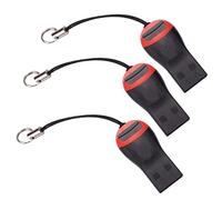 Syglawnd Whistle Style Memory Card Reader, Micro Card Reader Whistle Style Memory Adapter Compatible for 3PCS for Daily Use