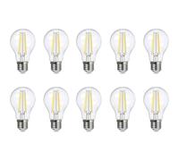 Sygonix LED bulb 7.3W E27 warm white pear shape 10 pack SY-5275992