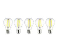 Sygonix LED bulb E-27 3.8W Warm white 60x104mm 5-pack SY-5781466