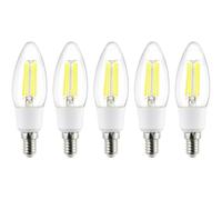 Sygonix LED Bulb E14 2.2W Warm White 5 pcs Filament SY-5781472