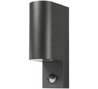 Sygonix LED Outdoor Wall Light black with motion detector