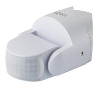 Sygonix PIR motion detector 180° relay white IP65