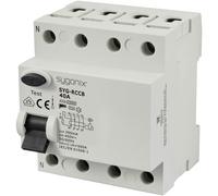 Sygonix RCCB 4-pin 40A 0.3A 400V AC 3P+N 10kA 300mA